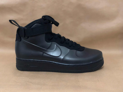 tênis nike air force 1 foamposite cupsole triple black