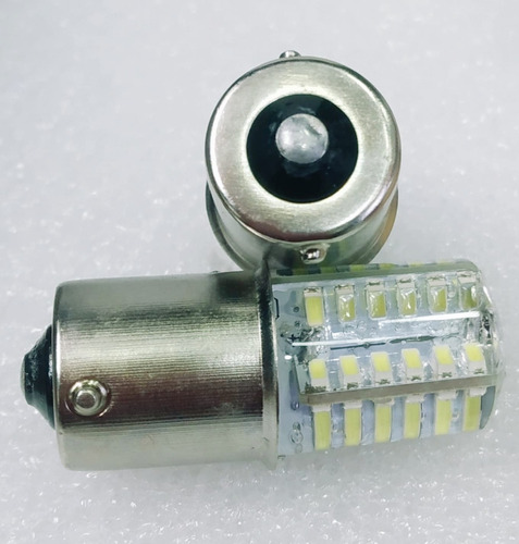 2 Bombillos Led 1156 - Direccional Reversa - 48led Blancos