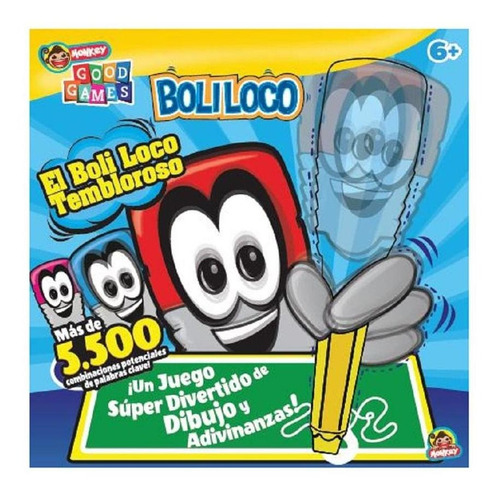 Boliloco - Juego Para Dibujar Y Adivinar 6+ | Envío gratis Boliloco - Juego Para Dibujar Y Adivinar 6+ | Envío gratis