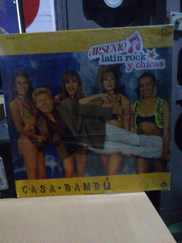 Arsenio Latin Rock Casa Bambú, Vinyl, Lp, Acetato.