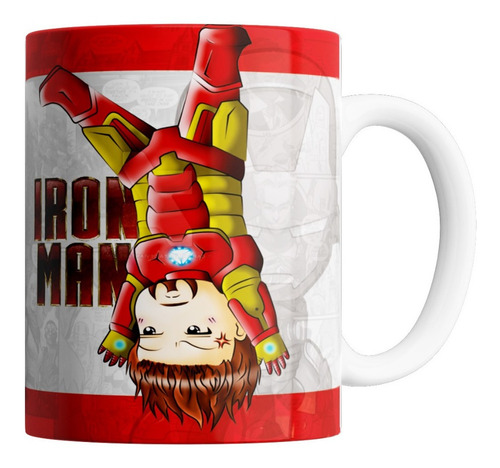 Taza De Ceramica - Avengers Caricaturas (varios Modelos)