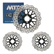 Comprar 3 Discos De Freno Delantero Para Italika Dm200 Mtc