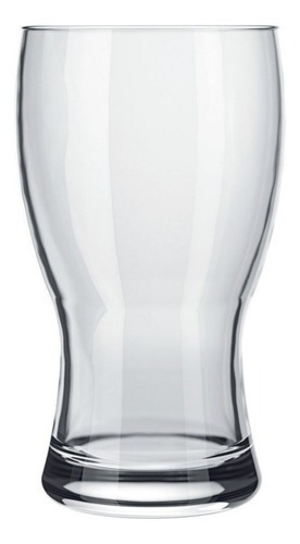 Vaso de cerveza Frevo 320 ml - 24 unidades color transparente