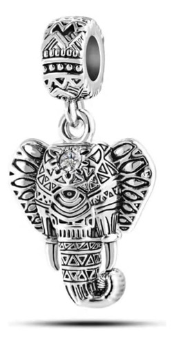 Sbi Jewelry Lucky Elephant Charm Para Pulsera Silver Blessin