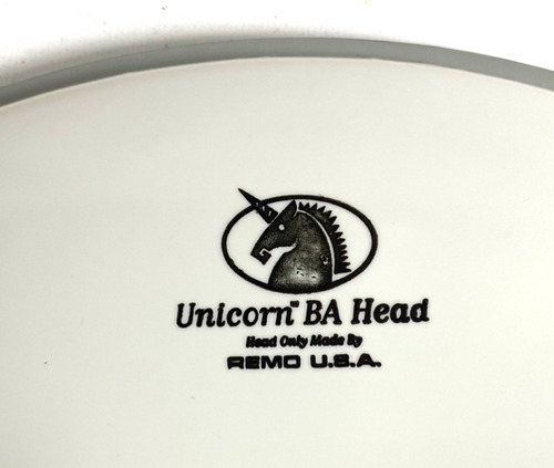 Pele Remo Unicorn Leitosa 22 Polegadas Made In Usa
