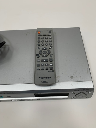 Reproductor Dvd Pioneer Dv-383 C/ Control (para Revisar)