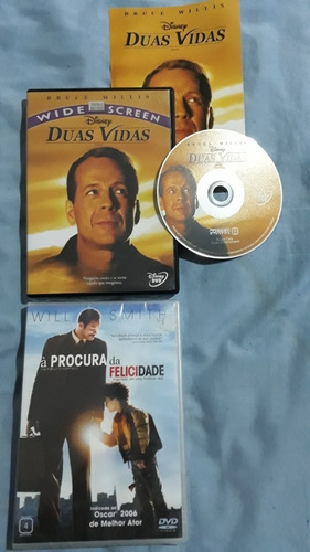Dvd Duas Vidas Bruce Willis + À Procura Da Felicidade A13