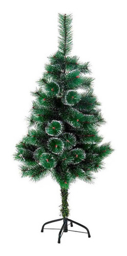 Árvore De Natal Nevada 1,2m 90 Galhos - Casambiente Cor Verde e Branco