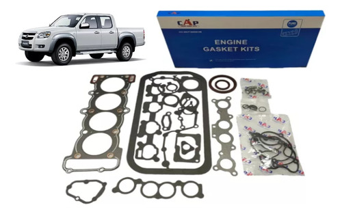 Juego Kit Juntas Empacaduras Mazda Bt50 B2600 2.6 4x2 4x4