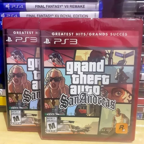 CÓDIGO GTA SAN ANDREAS PS3 