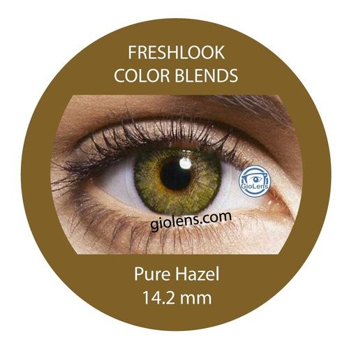 Pupilentes Freshlook Color Blends 2 Pares + Estuches + Envio