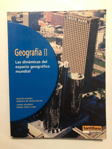 Libro Geografía Ii Secundaria Santillana - Excelente Estado