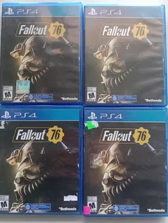 Fallout 76 (pack X 4) Ps4 Físico