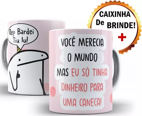 Caneca Presente Aniversario Flork Meme Mod15 325 Ml - Escorrega o Preço