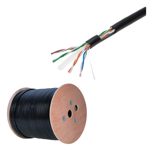Cable Ethernet A Granel Cables Direct Online Negro Catfeet C