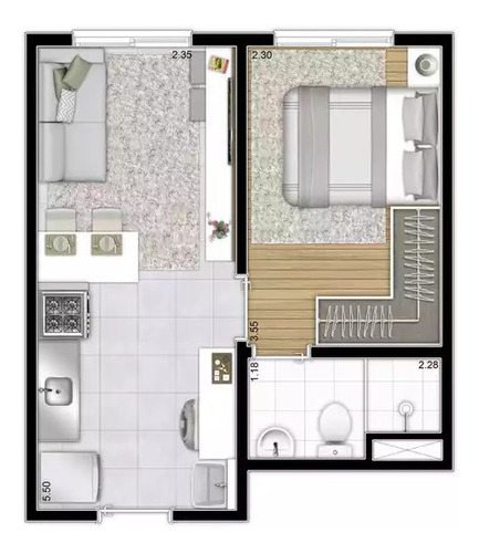 Imagem 11 de 15 de Apartamento À Venda No Bairro Santa Cecília - São Paulo/sp - O-17633-28863