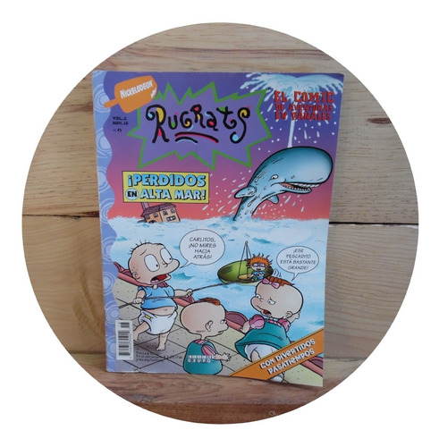 Revista Rugrats No 18 Nickelodeon Cómic Aventuras En Pañales