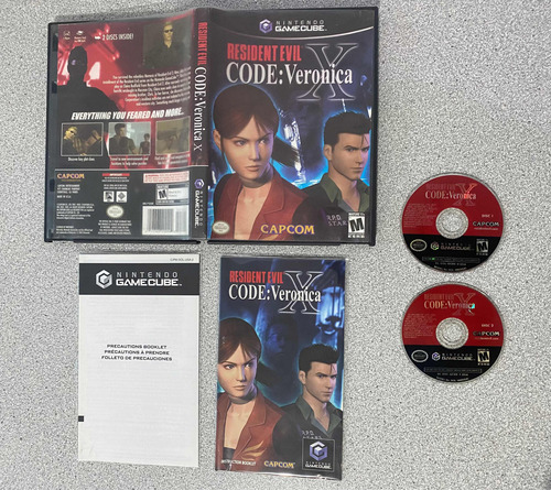 Resident Evil Code Veronica X Gamecube Original Y Completo (Usado)