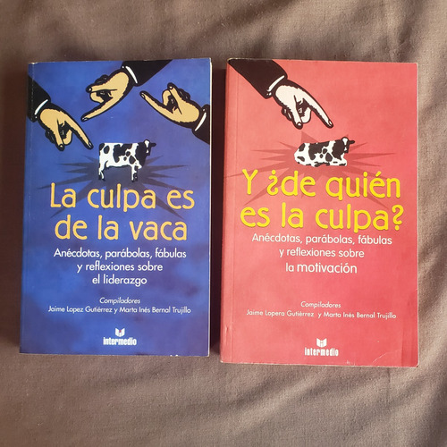 Libros La Culpa Es De La Vaca 1 Y 2