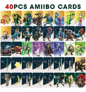Tarjetas Nfc Coleccionables Para Zelda Amiibo