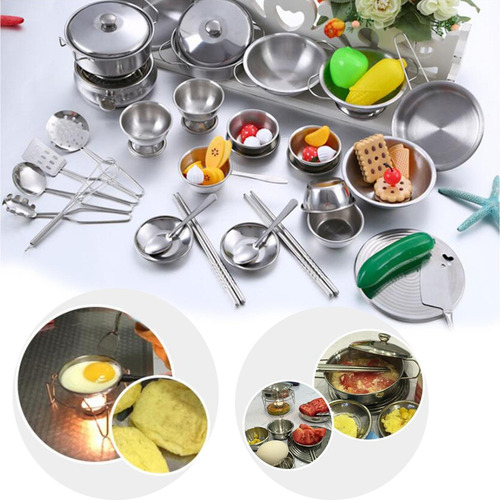 . 25 Uds Juguetes De Cocina Utensilios De Cocina Juego De
