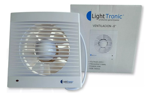 Extractor De Baño De 6' 23w Light Tronic Pb/6