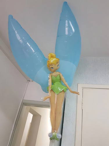 Globo de hadas Tinker Bell Tinker Bell Fairy Disney de colores de Tinker Bell