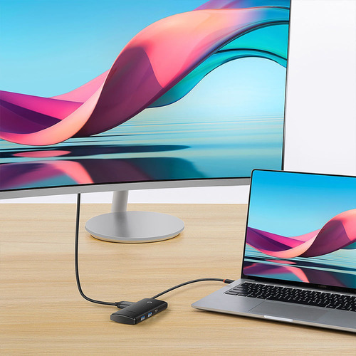Hub Baseus Usb Tipo-c 6 Puertos (2xusb 3.0/1xtipo-c/sd/hdmi)
