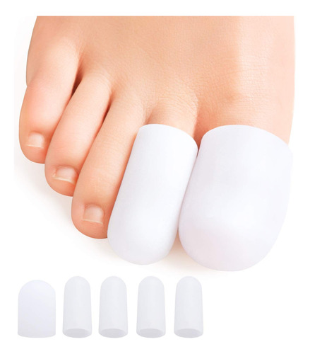 Sumifun 10 Fundas De Gel Para Dedos De Los Pies Para Ampolla