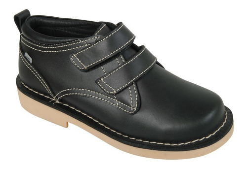 Botin Niña Escolar Cuero Negro 74080112-i18