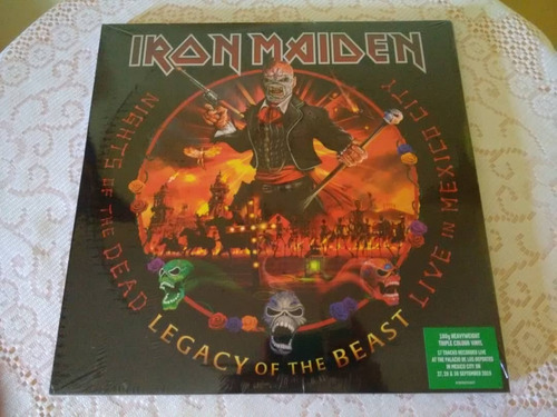 Iron Maiden - Night Of The Dead 3 Lp Colour 180 Gr