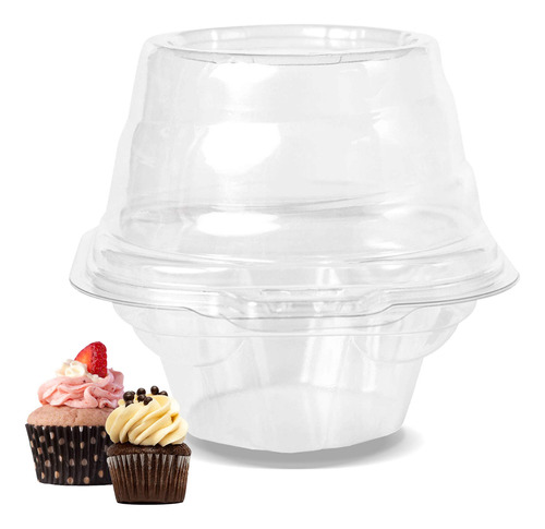 Bambee 100 Unidad Individual Para Cupcake Solo Snap And Bpa