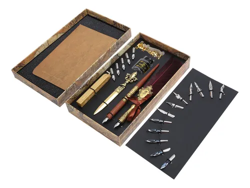 comprar Juego De Bolígrafos De Dibujo De Plumas, Caligrafía, Escritu