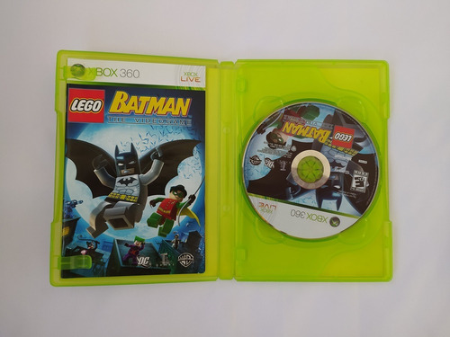 Jogo Lego Batman The Videogame Xbox 360 + Pure Mídia Física