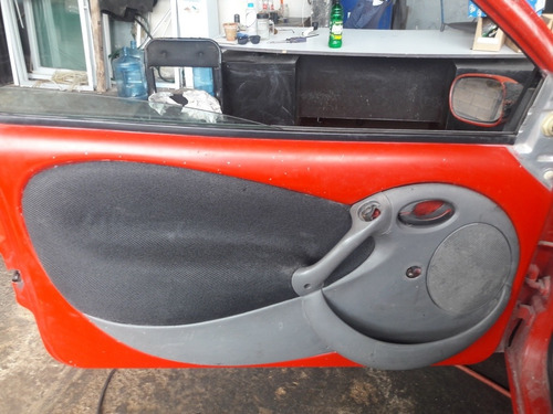 2 Piezas Par De Tapa Puerta Ford Ka, En Fibra Y Vestidura