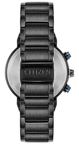 Reloj Citizen Eco-drive Caballero Negro Wt Gps 61138 - S022