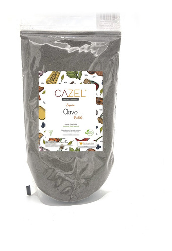 Imagen 1 de 2 de Clavo De Olor Natural Artesanal Molido En Polvo 150g