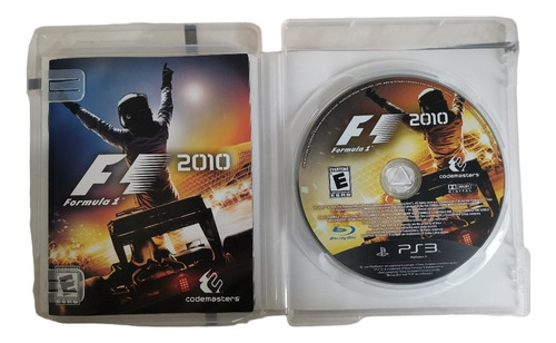 F1 Formula 1 2010 Play Station 3 Ps3 (Usado)