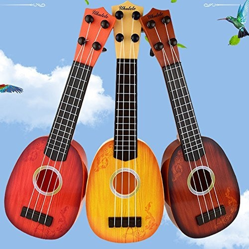 Tienda De Comestibles Mini Ukelele Juguete Para Niños Instr