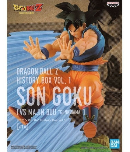 Banpresto Goku History Box Vol Genkidama Dragon Ball Muñeco