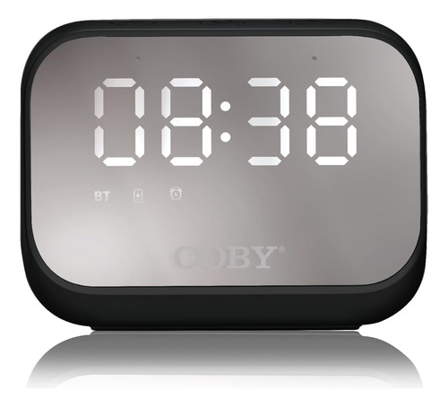 Altavoz Bluetooth Inalámbrico Con Reloj Despertador Coby | D