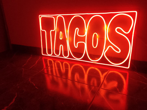 Letrero Led Neon Tacos