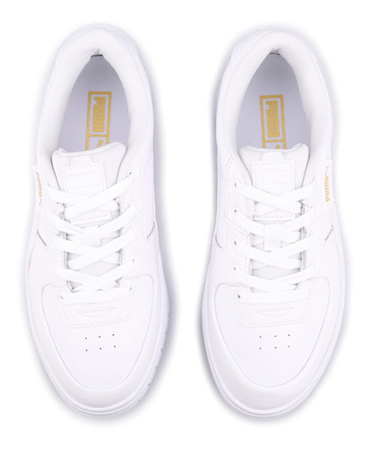 Imagen 4 de 6 de Zapatillas Puma Cali Dream Leather En Blanco