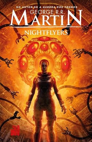 Nightflyers, de R.R. Martin, George. Editora Schwarcz SA, capa dura em português, 2019