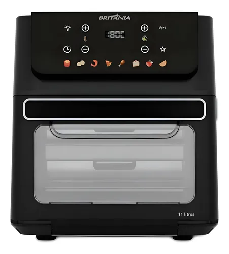 Fritadeira Air Fryer Oven Britânia 11 Litros 8 Funções 1800W BAF1...