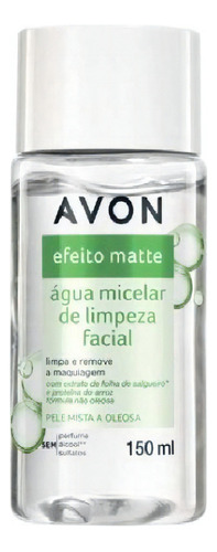 Água Micelar Efeito Matte Avon 150g