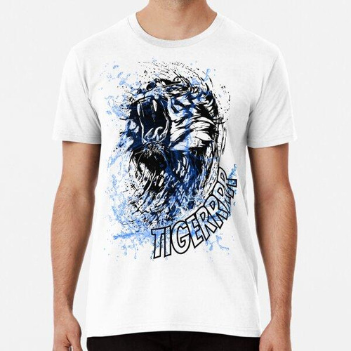 Remera Salpicaduras De Agua Del Tigre Algodon Premium