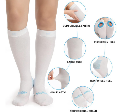 T.e.d. Hose Anti Embolism Knee High 15-20mmhg With Inspectio