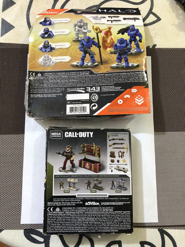 Figura Mega Construx Halo Spartan Ctf Base Crashers Lote (Usado)