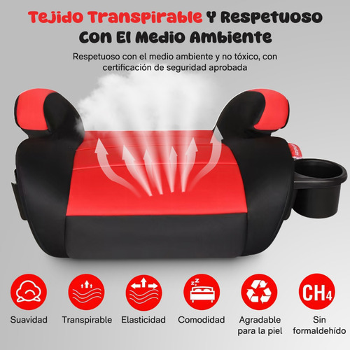 Autoasientos Autoasiento Para Bebes Con Portavasos 3-12 Años